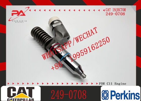 Remanufactured Diesel Fuel Injector 249-0708 249-0713 for C11 C13 Engine 345C 345D Excavator 10R-1305 Injection Valves