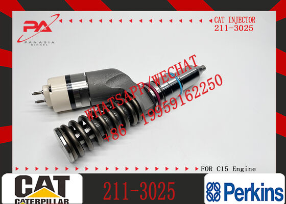 Excavator Accessories Fuel Injector 211-3025 2530615 211-3028 374-0751 10R-0955 for CAT C15 C18 Diesel Engine Spare Parts