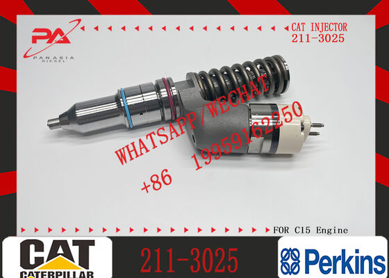 Excavator Accessories Fuel Injector 211-3025 2530615 211-3028 374-0751 10R-0955 for CAT C15 C18 Diesel Engine Spare Parts