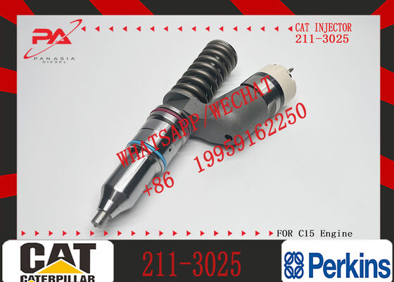 Excavator Accessories Fuel Injector 211-3025 2530615 211-3028 374-0751 10R-0955 for CAT C15 C18 Diesel Engine Spare Parts