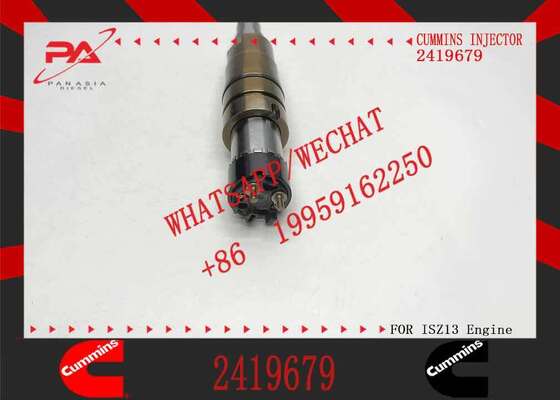 New Construction Machinery Parts Fuel Injector for ISZ13 Diesel for CUMMINS Diesel Engine Part Numbers 2419679 4905880 2894920PX