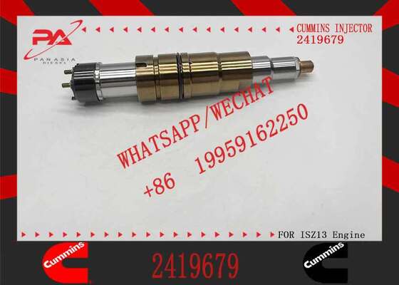 New Construction Machinery Parts Fuel Injector for ISZ13 Diesel for CUMMINS Diesel Engine Part Numbers 2419679 4905880 2894920PX
