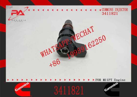 New Diesel Common Rail Injector 3406604 3411821 3071497 3087648 4914328 3018835 3079946 for C-ummins M11 Engine Steel Material