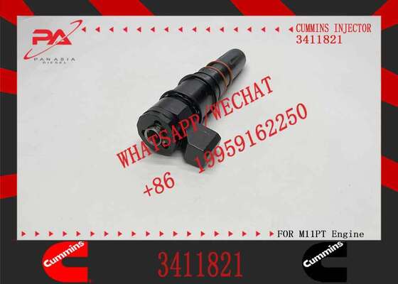 New Diesel Common Rail Injector 3406604 3411821 3071497 3087648 4914328 3018835 3079946 for C-ummins M11 Engine Steel Material