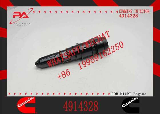 New Diesel Common Rail Injector 3406604 3411821 3071497 3087648 4914328 3018835 3079946 for C-ummins M11 Engine Steel Material