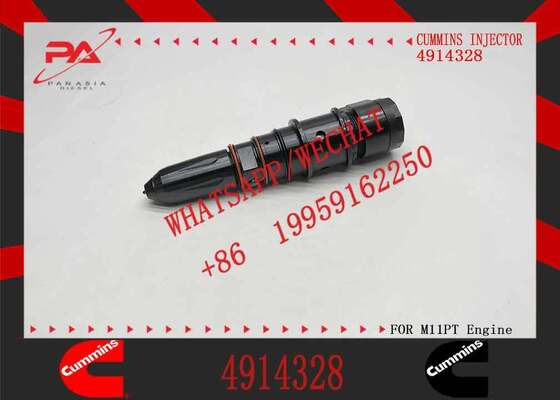New Diesel Common Rail Injector 3406604 3411821 3071497 3087648 4914328 3018835 3079946 for C-ummins M11 Engine Steel Material