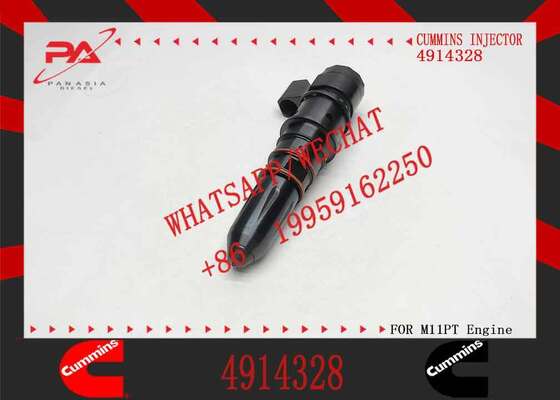 New Diesel Common Rail Injector 3406604 3411821 3071497 3087648 4914328 3018835 3079946 for C-ummins M11 Engine Steel Material