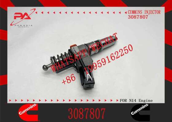 New Stainless Steel Fuel Injector for N14 Diesel Engine (3080931F 3087558F 4307795 6087807)