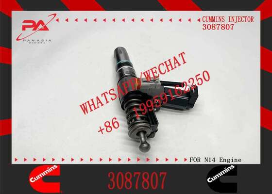 New Stainless Steel Fuel Injector for N14 Diesel Engine (3080931F 3087558F 4307795 6087807)