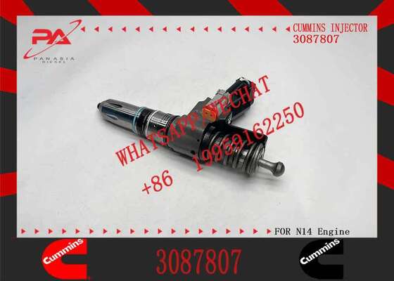 New Stainless Steel Fuel Injector for N14 Diesel Engine (3080931F 3087558F 4307795 6087807)
