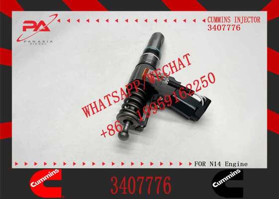 New C-ummins Fuel Injector for N14 Diesel Engine OEM 3407776 Stainless Steel 12-Month Warranty