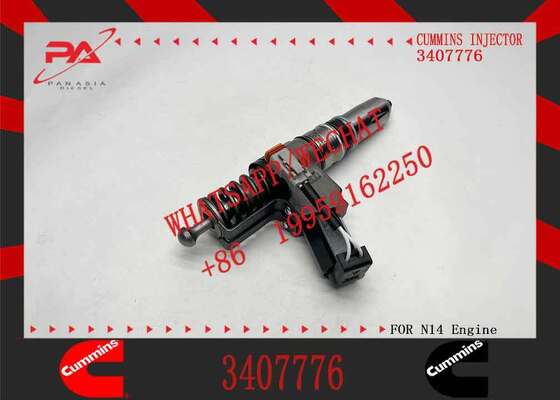 New C-ummins Fuel Injector for N14 Diesel Engine OEM 3407776 Stainless Steel 12-Month Warranty