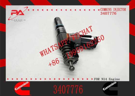 New C-ummins Fuel Injector for N14 Diesel Engine OEM 3407776 Stainless Steel 12-Month Warranty