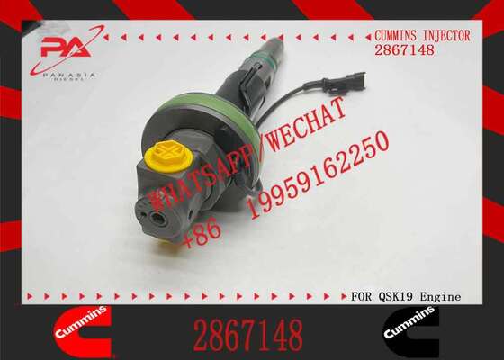 New Construction Machinery Fuel Injector for QSK19 Diesel 2867148 Y431K05248 Y431K05558 4964170 for CUMMINS Diesel Engine