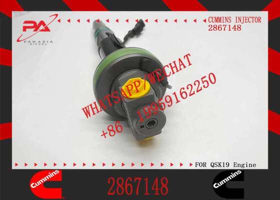 New Construction Machinery Fuel Injector for QSK19 Diesel 2867148 Y431K05248 Y431K05558 4964170 for CUMMINS Diesel Engine