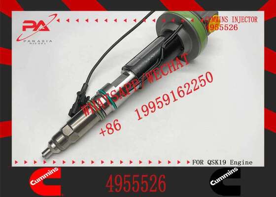 New Construction Machinery Parts-Fuel Injector for QSK19 Diesel Model Y431K05394 FO0BJ10006 4955526 for CUMMINS Diesel