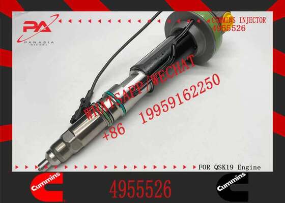 New Construction Machinery Parts-Fuel Injector for QSK19 Diesel Model Y431K05394 FO0BJ10006 4955526 for CUMMINS Diesel