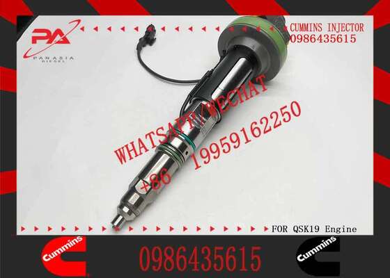 New Construction Machinery Fuel Injector for QSK19 Diesel Compatible Y431K05392 0986435615 0986435904 for CUMMINS Diesel Engine