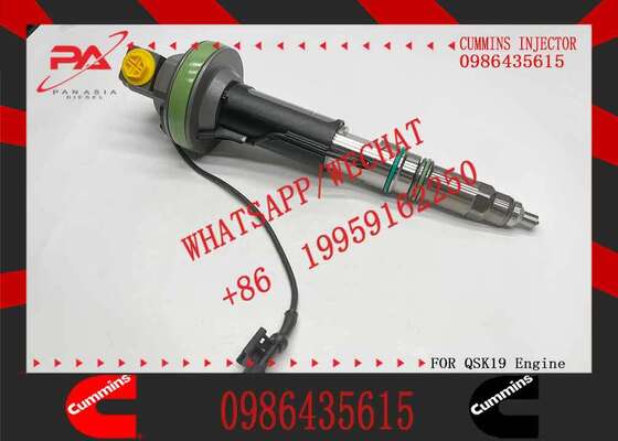 New Construction Machinery Fuel Injector for QSK19 Diesel Compatible Y431K05392 0986435615 0986435904 for CUMMINS Diesel Engine