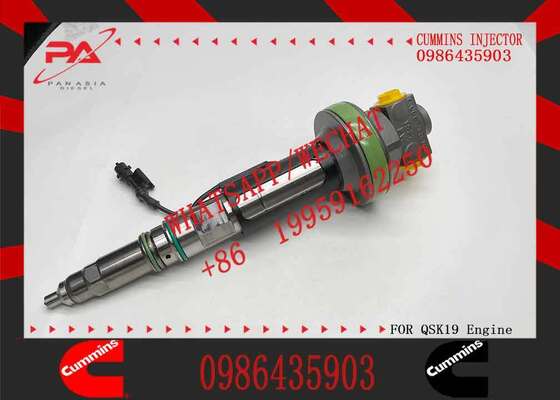 New Construction Machinery Fuel Injector for QSK19 Diesel F00BJ00006 FOOBJ00007 0986435903 Compatible for CUMMINS Diesel Engine