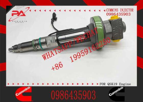 New Construction Machinery Fuel Injector for QSK19 Diesel F00BJ00006 FOOBJ00007 0986435903 Compatible for CUMMINS Diesel Engine