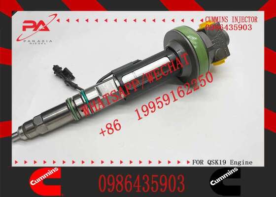 New Construction Machinery Fuel Injector for QSK19 Diesel F00BJ00006 FOOBJ00007 0986435903 Compatible for CUMMINS Diesel Engine