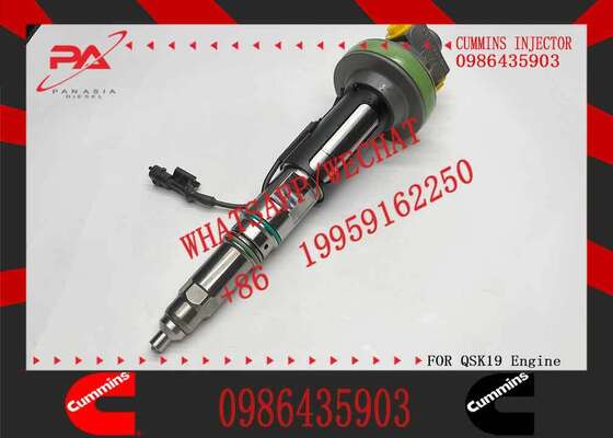 New Construction Machinery Fuel Injector for QSK19 Diesel F00BJ00006 FOOBJ00007 0986435903 Compatible for CUMMINS Diesel Engine