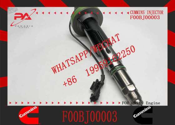New Construction Machinery Parts Fuel Injector QSK19 Diesel 2882078 F00BJ00003 2881089 F00BJ00002 Compatible for CUMMINS Diesel