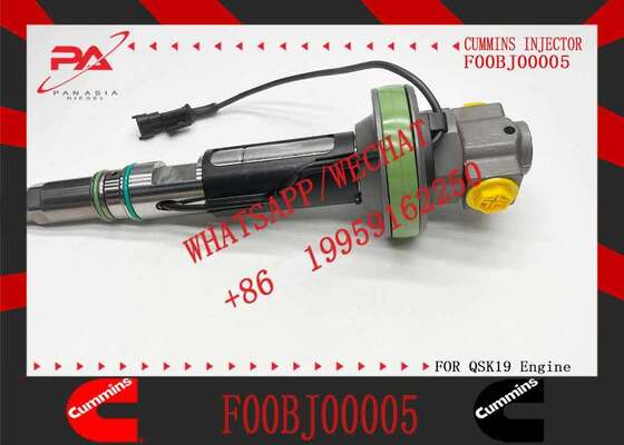 Genuine Fuel Injector Assembly 4964170 4964171 2867149 F00BJ00005 F0OBJOO001 for Qsk19 Engine
