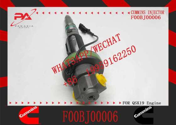 New Construction Machinery Fuel Injector for QSK19 Diesel F00BJ00006 FOOBJ00007 0986435903 Compatible for CUMMINS Diesel Engine