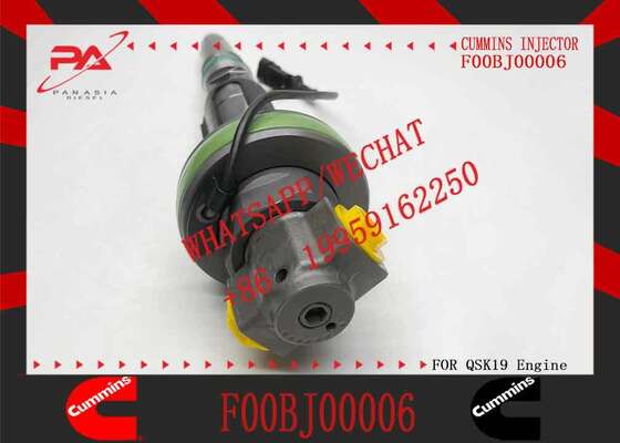 New Construction Machinery Fuel Injector for QSK19 Diesel F00BJ00006 FOOBJ00007 0986435903 Compatible for CUMMINS Diesel Engine