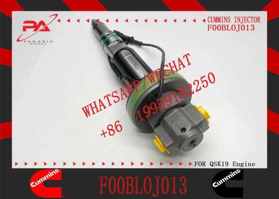 New Construction Machinery Fuel Injector for QSK19 Diesel F0OBLOJ014 F00BLOJ013 0986435912 Compatible for CUMMINS Diesel Engine