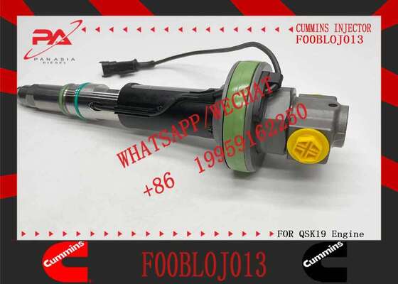 New Construction Machinery Fuel Injector for QSK19 Diesel F0OBLOJ014 F00BLOJ013 0986435912 Compatible for CUMMINS Diesel Engine