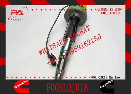 Reman Fuel Injector 4928106 Y431K05205 F00BLOJ018 for Cummins QSK19 Diesel Engine