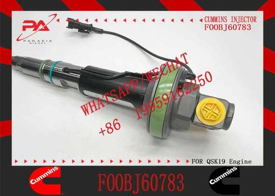 Diesel Fuel Injector F00BJ10006 0986435912 FO0BJ60578 FOOBJ60783 1000019903 for Cummins QSK19 QSK38 QSK50 QSK60 Engine