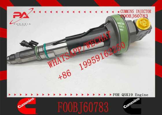Diesel Fuel Injector F00BJ10006 0986435912 FO0BJ60578 FOOBJ60783 1000019903 for Cummins QSK19 QSK38 QSK50 QSK60 Engine