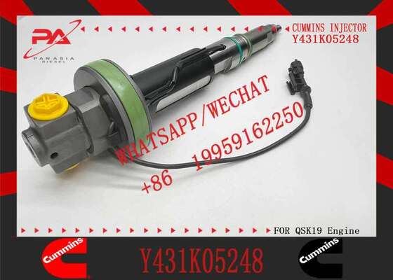 New Construction Machinery Fuel Injector for QSK19 Diesel 2867148 Y431K05248 Y431K05558 4964170 for CUMMINS Diesel Engine
