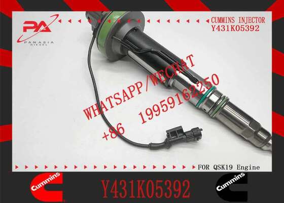 New Construction Machinery Fuel Injector for QSK19 Diesel Compatible Y431K05392 0986435615 0986435904 for CUMMINS Diesel Engine