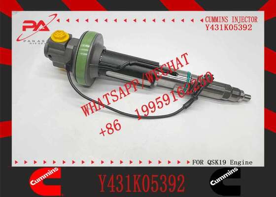 New Construction Machinery Fuel Injector for QSK19 Diesel Compatible Y431K05392 0986435615 0986435904 for CUMMINS Diesel Engine