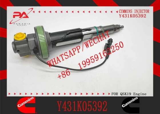 New Construction Machinery Fuel Injector for QSK19 Diesel Compatible Y431K05392 0986435615 0986435904 for CUMMINS Diesel Engine