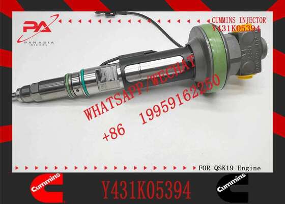 New Construction Machinery Parts-Fuel Injector for QSK19 Diesel Model Y431K05394 FO0BJ10006 4955526 for CUMMINS Diesel