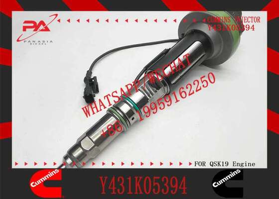 New Construction Machinery Parts-Fuel Injector for QSK19 Diesel Model Y431K05394 FO0BJ10006 4955526 for CUMMINS Diesel