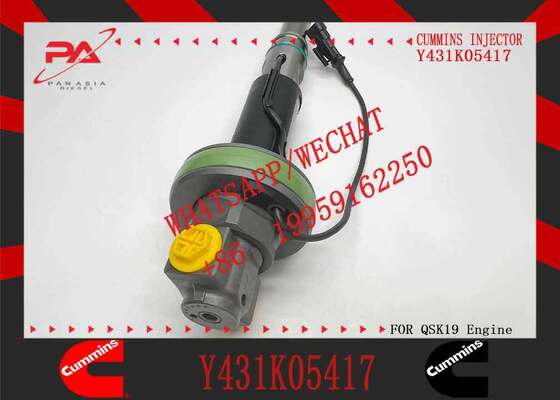4089972 F00BL0J017 Y431K05417 Common Rail Diesel Fuel Injector Assembly for Cummins Engine QSK19/38/50/60
