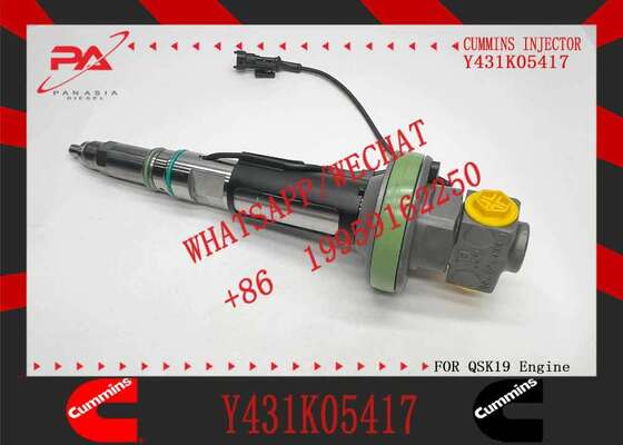 4089972 F00BL0J017 Y431K05417 Common Rail Diesel Fuel Injector Assembly for Cummins Engine QSK19/38/50/60