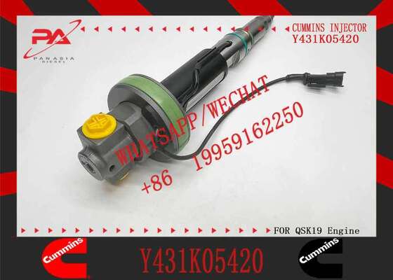 New Construction Machinery Fuel Injector for QSK19 Diesel Compatible Y431K05429 Y431KO5205 Y431K05420 for CUMMINS Diesel Engine