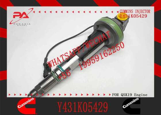 New Construction Machinery Fuel Injector for QSK19 Diesel Compatible Y431K05429 Y431KO5205 Y431K05420 for CUMMINS Diesel Engine