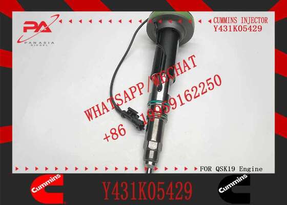 New Construction Machinery Fuel Injector for QSK19 Diesel Compatible Y431K05429 Y431KO5205 Y431K05420 for CUMMINS Diesel Engine