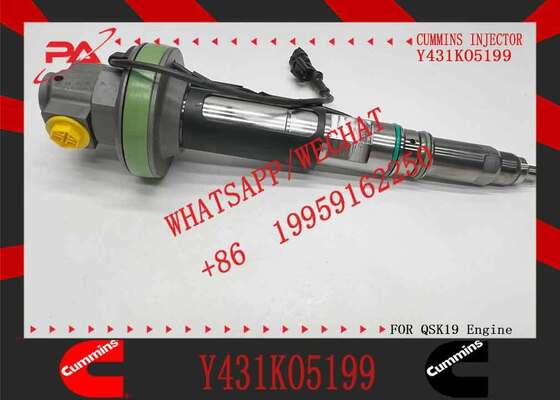 New Construction Machinery Fuel Injector for QSK19 Diesel 2867148 Y431K05248 Y431K05558 4964170 for CUMMINS Diesel Engine