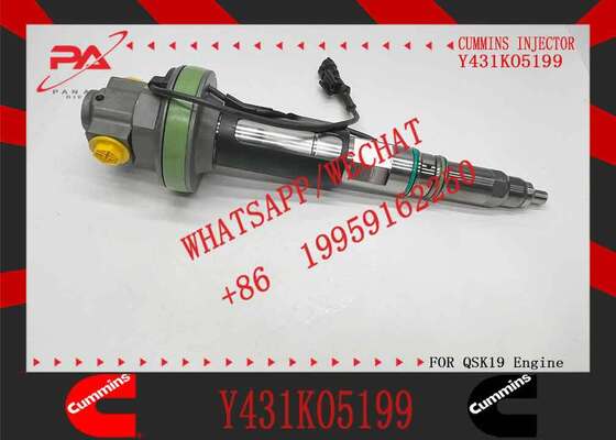 New Construction Machinery Fuel Injector for QSK19 Diesel 2867148 Y431K05248 Y431K05558 4964170 for CUMMINS Diesel Engine