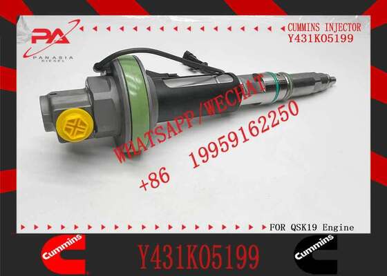 New Construction Machinery Fuel Injector for QSK19 Diesel 2867148 Y431K05248 Y431K05558 4964170 for CUMMINS Diesel Engine